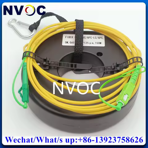 150M,G657A2,SC/FC/ST/LCAPC on I/P Lead, LC/APC on O/P Dead Zone Extension Lead Bared Fiber Optic Tes