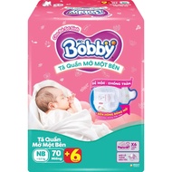 Tã/bỉm quần BOBBY SƠ SINH Mở Một Bên Đầu Tiên Trên Thế Giới thiết kế riêng dễ mặc size NB(>5KG) SIZE