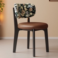 Solid Wood Dining Room Leisure Chair Chair Living Room Light Stool Minimalist Hotel Used Household D