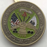 Us Army Doctor Green Bronze Commemorative Medal Collectible Coin Craft Challenge Coin Gold Coin Comm
