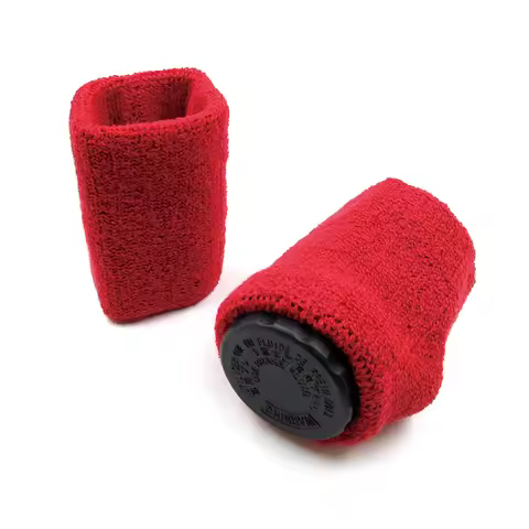 Universal Motorcycle Front Fluid Oil Brake Reservoir Sock Protective Cover For Honda CBR250RR CBR400