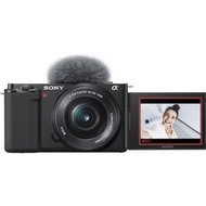 SONY 數碼相機“VLOGCAM ZV-E10”電動變焦鏡頭套件（黑色）