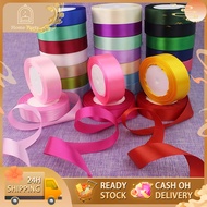 DIY Satin Ribbon Rolls Bulk - Wholesale Christmas Gift Wrapping, Cake & Decoration Fabric Ribbons