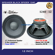 SPEAKER BLACK SPIDER 12 INCH 12INCH BLACKSPIDER 1240 / BS 1240 - BLACK FULL RANGE MID LOW