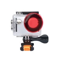 Red Filter/ Waterproof Case For EKEN H9R H9 Action Camera Use Underwater