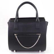 成色極佳☆Alexander Wang 小牛皮兩用肩包/斜背包/手提包，黑色，女士款。