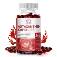 Viên nang Astaxanthin 10mg với Omega-3 EPA DHA Phospholipid 120 viên nang mềm (Bảo vệ tế bào)