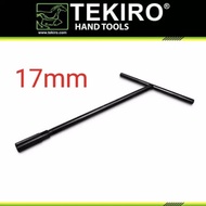 TEKIRO 17MM T-SOCKET WRENCH TEKIRO JAPAN TECHNOLOGY T17MM SOCKET WRENCH