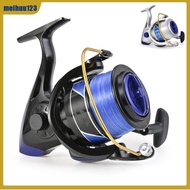 FNC Spinning Fishing Reel Metal + Nylon Fishing Reel High Speed YF10000 Wire Cup 4.1:1 Gear Ratio Fishing Reel For