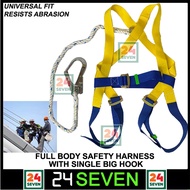 SAFETY HARNESS HEAVY DUTY FULL BODY SAFETY HARNESS WITH SINGLE BIG HOOK PARACHUTE FULL BODY SAFETY B
