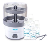 NATUR เนเจอร์ เครื่องนึ่ง ขวดนม ไฟฟ้า รุ่น SZ-2 (8นาที)