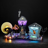 Vaodest LED Light for Lego 21351 Disney Tim Burton's The Nightmare Before Christmas Set,Design and C
