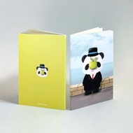 人類之子藝術模仿中的筆記本熊貓