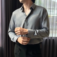 DANDY COSMO |[12สี]คอปกเสื้อเชิร์ต Premium HiQ Bamboo Fabric ผ้าใยไผ่ DANDY COSMO