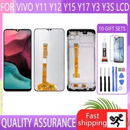 Original For VIVO Y3 Y3S Vivo U3X Y11 1906 Y12 1904 Y15 1901 Y17 1902 LCD Display Screen With Frame Display Touch Screen Parts