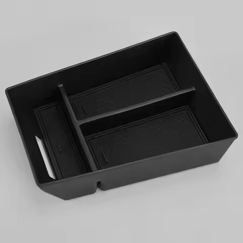 Center Console Armrest Storage Box Container Organizer Tray With Cushion Fit for BMW X5 X6 X7 G05 G0