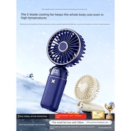 jisulife mini fan jisulife fan ♛2026 New Style Handheld Fan usb Portable Folding Fan Rechargeable De