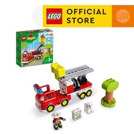 LEGO DUPLO Rescue Fire Truck 10969 Building Toy (21 Pieces) Building Toys For Toddlers Construction Toys Kids Toys