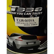 【TOA】T338-6010A【New Komatsu Yellow】Cat Besi/Cat Kereta/Cat Kayu/Paint