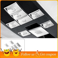 For    C Class E Class X204 W204 W212 Car Roof Sunroof Cover Reading Light Buttons Trim Stickers