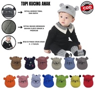 Cat character baby hat / Cat baby hat Juragan Store