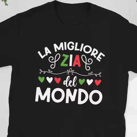 Proud Zia Appreciation Italian Aunt s T Shirt
