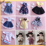 EQUITY 20 สไตล์ สำหรับ Ob11 Gsc obitsu 11 ob11 ชุดตุ๊กตาสัตว์ เสื้อผ้าตุ๊กตา 16~17cmชุดตุ๊กตา ชุดตุ๊