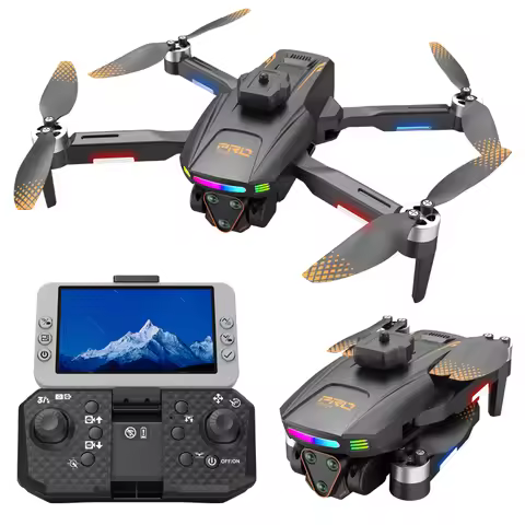 Foldable Four-axis Aerial Photography Drone X01 With 4.5inch Independent Display, Equipped With Dual