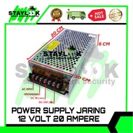 Power supply swivel 12V 20A transformer 12v20a