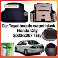 WIN11 Honda City GD8 IDSI  2003-2007 rear tayar board carpet tray( /waterproof)