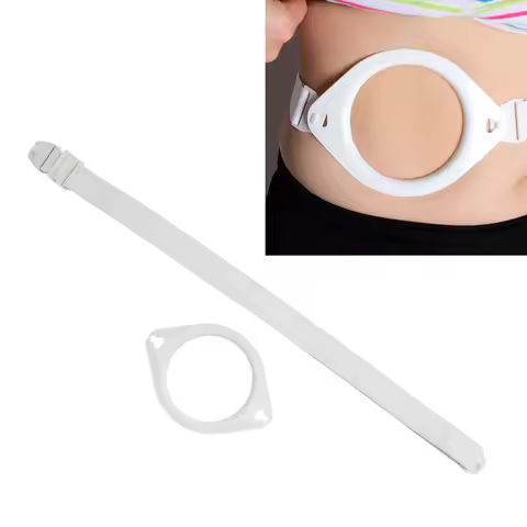 Colostomy Belt Ostomy Reinforcement Belt Length Adjust Smoothing Surfaces Colostomy Bag Fixation Str