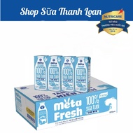 (HSD T1-2026) Thùng 48 Hộp Sữa Tươi Nutricare Meta Fresh Ít Đường 180ml.
