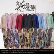 KEBAYA LACE ZAITON TOP BATIK INSTANT PARIO BAJU RAYA BAJU VIRAL 2024