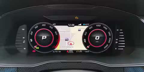 Virtual Cockpit For Skoda superb LCD instrument cluster for SKODA SUPERB MQB 3VD920790