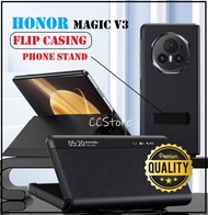 HONOR Magic V5 / V3 / V2 Premium PU Leather Flip Casing Full Protection With Stand Holder Sweat Resi