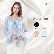 Friday Attire Dress With Drawstring (Suki Top : FT-111)