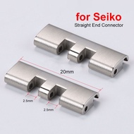 2pcs Watch Link Connector for Seiko SKX007 SKX009 SKX013 Metal Solid Straight End Watch Band Adapter for Jubilee Oyster 20mm 22mm Watch Accessories