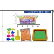 EMY sand toys 1kg set balloon pool kinetic sand mold