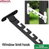 AFTEROF Window Blocking Lock, Windproof Multiple Gears Window Limiter Blocker, Fixator Adjustable Me