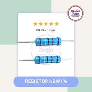 RESISTOR 1/2W 1% 560 Ohm 820 Ohm 1K Ohm 1.2K Ohm 1K2 Ohm 1.5K Ohm 1K5 Ohm Resistor Metal Film