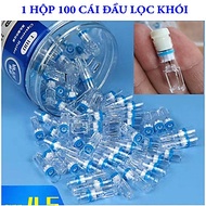 Hộp 100 Đầu Lọc Khói Giảm Độc Tố