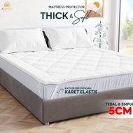 Silicone Mattress Mattress Mattress Protector 120x200/180x200 Thickness 9Oz Empress - 90x200 Price P