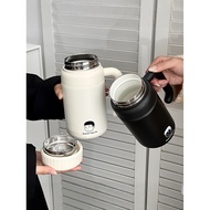 ceramic cup tumbler tahan sejuk budak 1,000ml Thermos Cup Women Office Worker Ceramic Layered Large-