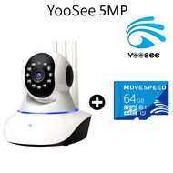 YOOSEE กล้องวงจรปิดไร้สายความชัดสูง Color View HD-5MP กล้องวงจรปิดบ้าน ระบบรักษาความปลอดภัย