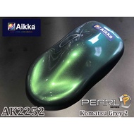 AIKKA AK2252 KOMATSU GREY 2 ( PEARL ) ** SPECIAL EFFECT 2K CAR PAINT
