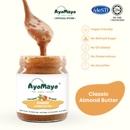 AyoMayo Classic Almond Butter - Halal | Low Sugar | Vegan