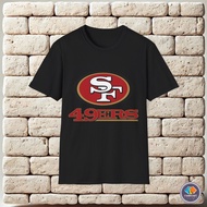 Harajuku Funny Gift San Francisco 49Ers American Football Club Logo Unisex T-Shirt