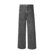 Wide Leg Jeans 13Oz * Gray Washed