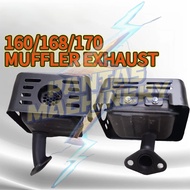 Honda Engine GX160 168F 5.5HP 6.5HP 7HP 7.5HP 8HP Exhaust Muffler