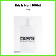 ◄ ◎ Authentic Perfume Zadig and Voltaire This is Her EDP 2-11ml